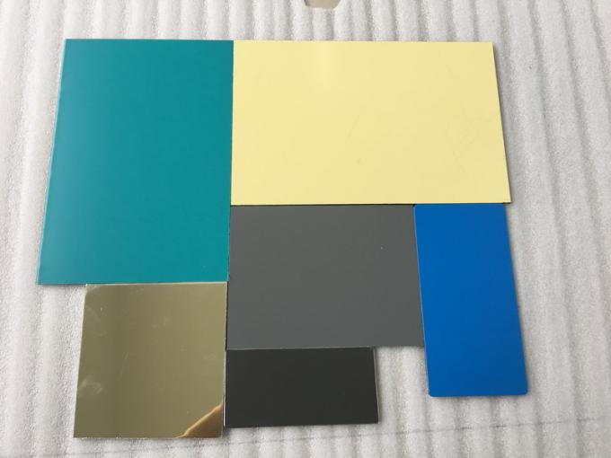 Kundengebundene zusammengesetzte Aluminiumplatten-anti- Giftigkeit der Farbepvdf mit glatter Oberfläche