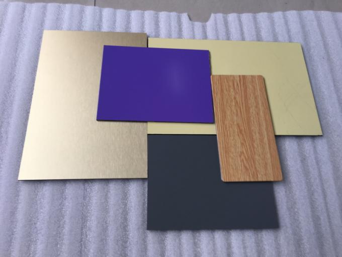 Weiße leichte Aluminiumplatten-Platten, Innenblech-Wände 