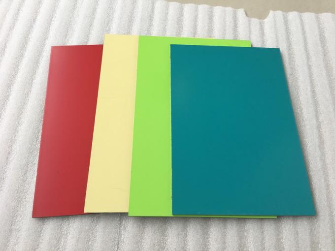 Verschiedene Farbzusammengesetzte Aluminiumplatte wasserdicht mit Nano-PVDF-Farbe