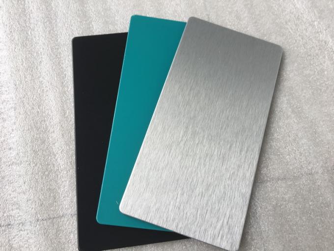 Polyester-Farben-zusammengesetztes Zeichen-Platten-Aluminiumblatt mit Farbeinheitlichkeit