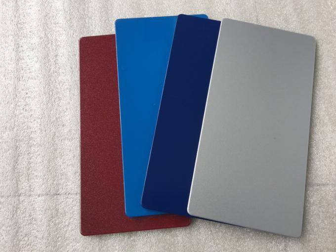 Zusammengesetzte Aluminiumplatte der Polyester-Farben-3mm, Außenaluminiumwand-Umhüllung 