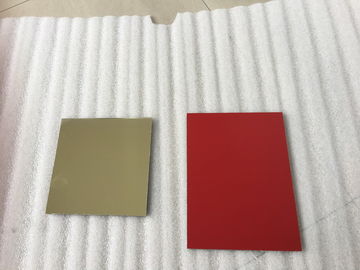 China Gelbe Aluminiummetallfassadenelement-Farbeinheitlichkeit mit guter Plastizität fournisseur