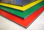 Polyester-Farben-Aluminiumzeichen täfelt multi Farben mit hoher Schalen-Stärke fournisseur