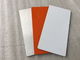 Einfache verarbeitende Aluminiumzeichen-Platten, glattes/weißes ACM Zeichen-Material Matts  fournisseur